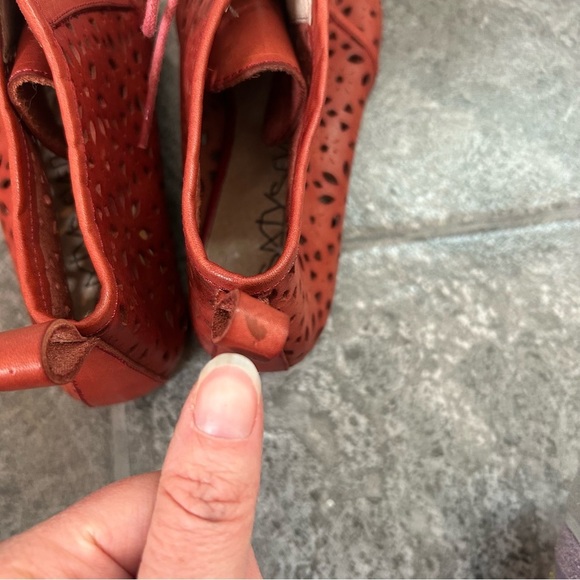 Sixty Seven Leather Booties Cognac Brown Size EU38 US7.5 Made in Spain - Picture 14 of 16